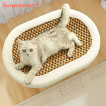 Charger l'image dans la galerie, ScratchNest™ Plüsch Katzenkorb mit Kratzfläche
