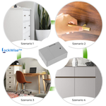 Charger l'image dans la galerie, LockWise™ RFID Schrankschloss für Türen und Schubladen
