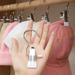 Charger l'image dans la galerie, 2+2 GRATIS | Claby™ – Tragbare Kleiderbügel-Clips für Reisen und unterwegs
