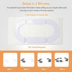 Charger l'image dans la galerie, SwivelTray™ – Erweiterbares 360°-Drehtablett-Set (8-teilig)
