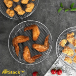 Charger l'image dans la galerie, AirStack™ Stapelbares Grillrost für Heißluftfritteusen
