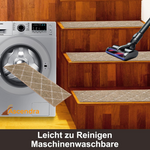 Charger l'image dans la galerie, Ascendra Treppenstufenmatten 4 Stück – Selbstklebend &amp; Rutschfest
