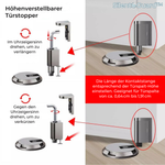 Charger l'image dans la galerie, 1+1 GRATIS | SilentGuard™ Türstopper verstellbar

