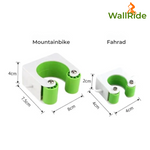 Charger l'image dans la galerie, WallRide Fahrrad-Wandhalterung für Rennrad &amp; MTB
