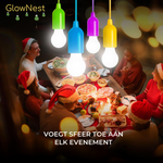 Charger l'image dans la galerie, GlowNest LED Draadloze Trekkoordlampen
