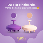 Charger l'image dans la galerie, Vellora Kopfhaut Massagebürste – Gegen Schuppen &amp; für Haarwachstum
