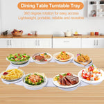 Charger l'image dans la galerie, SwivelTray™ – Erweiterbares 360°-Drehtablett-Set (8-teilig)
