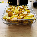 Charger l'image dans la galerie, AirStack™ Stapelbares Grillrost für Heißluftfritteusen
