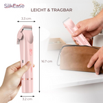 Charger l'image dans la galerie, SilkEase 2-in-1 Damenrasierer – Gesicht, Bikinizone &amp; Körper
