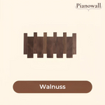 Charger l'image dans la galerie, Pianowall Klappbare Wandgarderobe aus Naturholz

