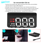 Charger l'image dans la galerie, ClariDash GPS Geschwindigkeitsmesser mit HUD-Display – OBD Unterstützung
