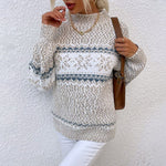 Charger l'image dans la galerie, Crystal | Grob gestrickter Pullover im Retro-Stil
