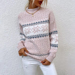 Charger l'image dans la galerie, Crystal | Grob gestrickter Pullover im Retro-Stil

