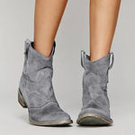 Charger l'image dans la galerie, Damen Cowboy Stiefel | Vintage Western Design | Bequemes Fußbett &amp; rutschfeste Sohle | Zeitloser Stil für Alltag &amp; Events
