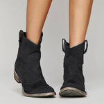 Charger l'image dans la galerie, Damen Cowboy Stiefel | Vintage Western Design | Bequemes Fußbett &amp; rutschfeste Sohle | Zeitloser Stil für Alltag &amp; Events
