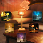 Charger l'image dans la galerie, Lumnaira™ – Wasserwellen-Lampe (16 Farben) mit Flammeneffekt
