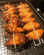 Charger l'image dans la galerie, 1+1 GRATIS | FlipRack™ – Grill-Halter für Chicken Wings
