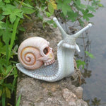 Charger l'image dans la galerie, CreepySnail™ – Handgemachte Halloween Schnecke Dekofigur
