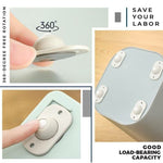 Charger l'image dans la galerie, 8+8 GRATIS | Purolly™ Mini-Rollen selbstklebend – 360° Drehbar und Geräuschlos
