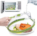 Charger l'image dans la galerie, SteamGuard Mikrowellen Spritzschutz mit Dampffunktion
