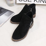 Charger l'image dans la galerie, Damen Stiefeletten | Dicke Rutschfeste Sohle | Gepolsterte Innensohle | Alltag &amp; Freizeit
