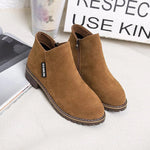 Charger l'image dans la galerie, Damen Stiefeletten | Dicke Rutschfeste Sohle | Gepolsterte Innensohle | Alltag &amp; Freizeit

